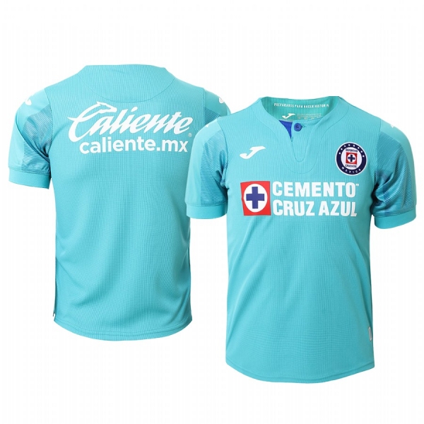 Youth Cruz Azul 19-20 Light Blue Third Official Jersey