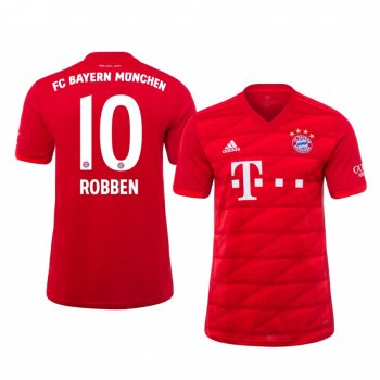 Midfielder Bayern Munich Arjen Robben Men's Home Jersey 19-20