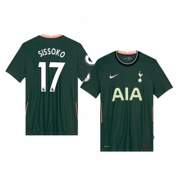 Moussa Sissoko Hotspur Football Club 2020-21 Away Men's Green Short Sleeve Jersey