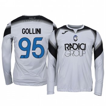 19-20 Atalanta Pierluigi Gollini Gray Goalkeeper Long Sleeve Jersey Men's