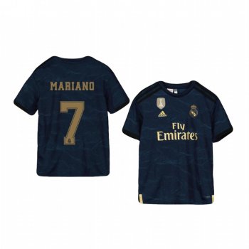 Youth Real Madrid Mariano Away Short Sleeve Jersey 19-20