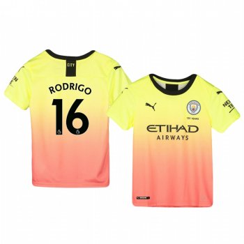 Youth Manchester City Rodri Jersey Alternate Third 19-20