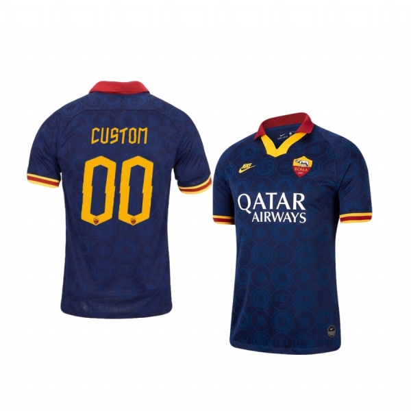 Youth AS Roma Custom Youth Jersey Alternate Third 19-20