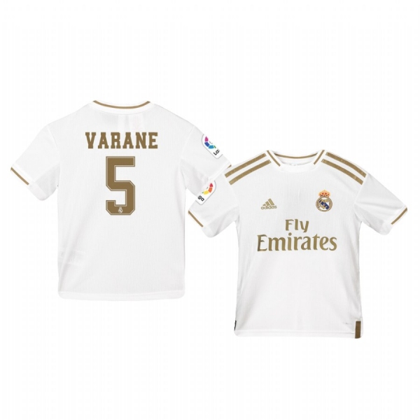 Youth Raphael Varane Real Madrid Home Jersey 19-20