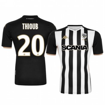 Men's Angers SCO Sada Thioub Home Jersey 19-20