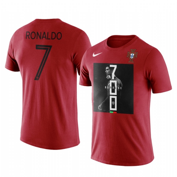 Men's Cristiano Ronaldo Portugal CR7 to CR700 Short Sleeve T-shirt