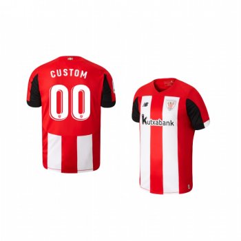 Youth Custom Athletic Bilbao 19-20 Home Jersey Youth