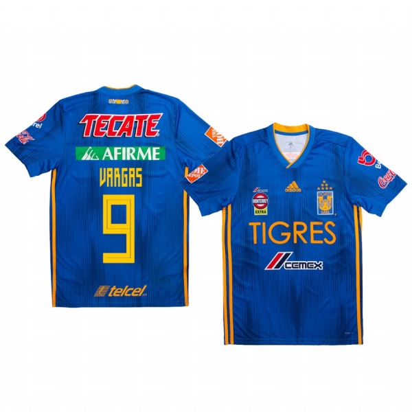 Tigres UANL Eduardo Vargas 19-20 Away Jersey Men's