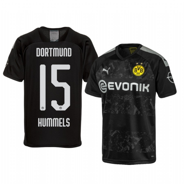 Borussia Dortmund Mats Hummels Black Away Jersey 19-20 Men's