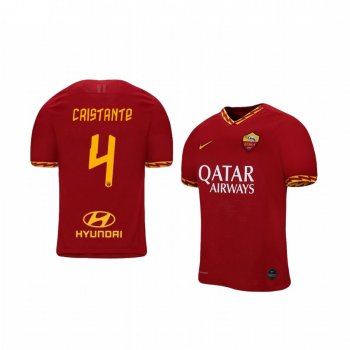 Men's Bryan Cristante AS Roma 19-20 Home Jersey