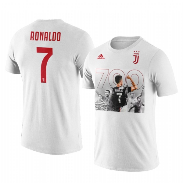 Men's Cristiano Ronaldo Juventus CR7 to CR700 Short Sleeve T-shirt