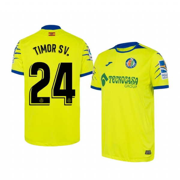 Getafe David Timor Men's 19-20 Third Replica Short Sleeve Jersey