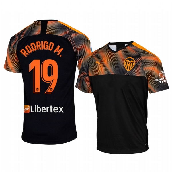 Youth Valencia Rodrigo Moreno Away Short Sleeve Jersey 19-20