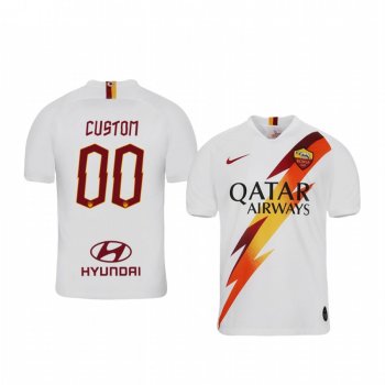 Custom AS Roma 19-20 Away Short Sleeve Jersey