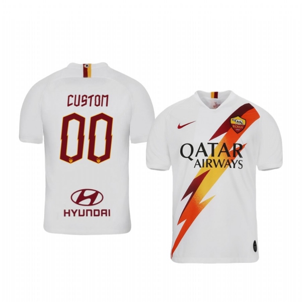 Custom AS Roma 19-20 Away Short Sleeve Jersey