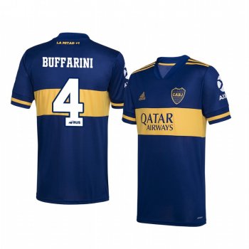 Julio Buffarini Boca Juniors 2020-21 Navy Home Official Jersey Men's