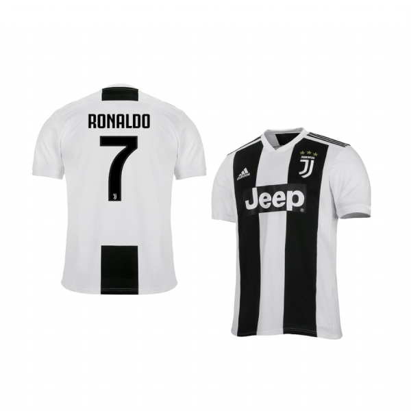 Youth Cristiano Ronaldo Juventus 18-19 Home Jersey