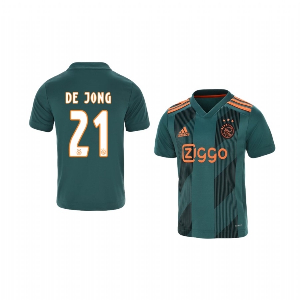 Youth Ajax Frenkie de Jong 19-20 Away Jersey