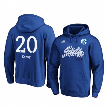 Jonjoe Kenny Schalke 04 2020 Royal Wordmark Pullover Hoodie Classic