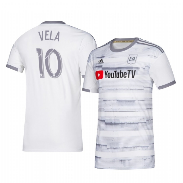 Carlos Vela Los Angeles FC Authentic Men's Away Jersey 19-20