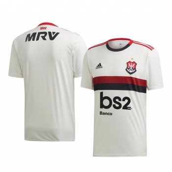 Flamengo Men's White Away Short Sleeve Jersey 2020