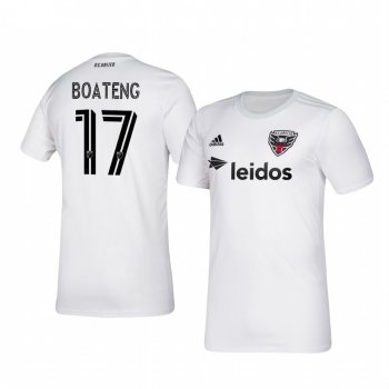 Emmanuel Boateng D.C. United 2020-21 Away Men's White Short Sleeve Jersey