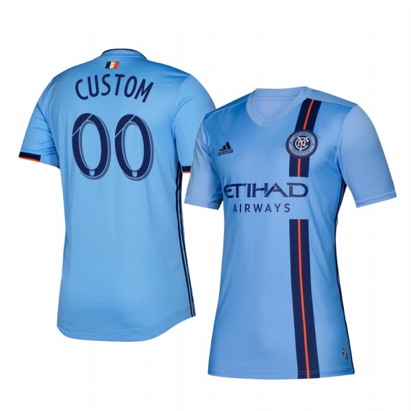 Custom New York City Men's Home Replica Jersey 19-20