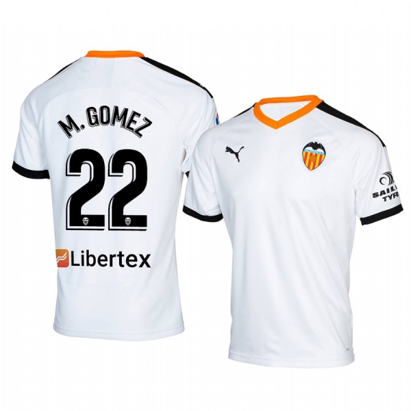 Youth Maxi Gomez Valencia 19-20 Home Jersey