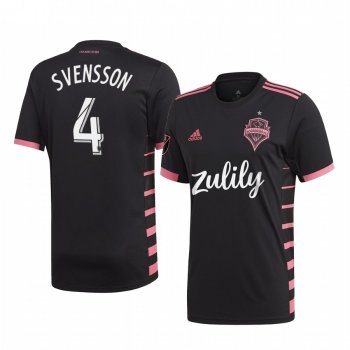 Gustav Svensson Seattle Sounders FC Short Sleeve Men's Away Jersey 19-20