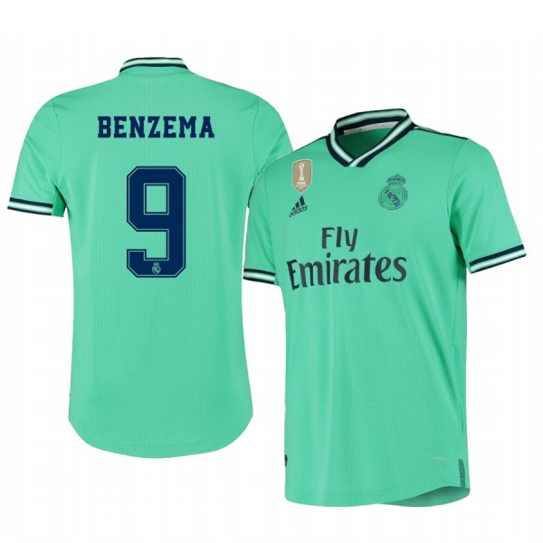 Real Madrid Karim Benzema Men's Jersey Alternate Third 19-20