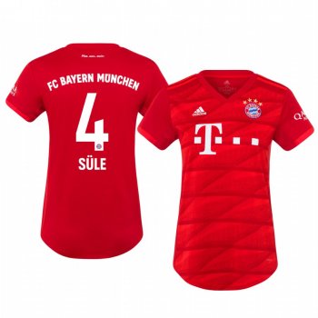 Women's Defender Bayern Munich Niklas Sule Home Jersey 19-20