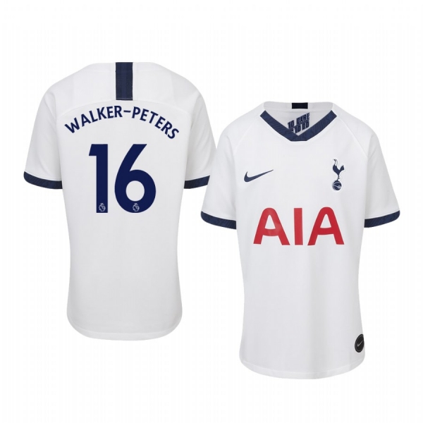 Youth Kyle Walker-Peters Tottenham Hotspur 19-20 Home White Short Sleeve Jersey