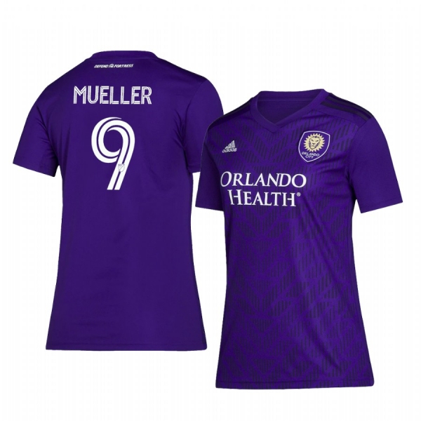 Women's Orlando City SC Chris Mueller Purple Home Replica Jersey 2020-21