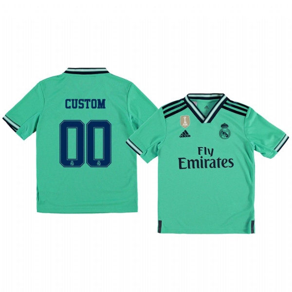 Youth Real Madrid Custom Youth Jersey Alternate Third 19-20