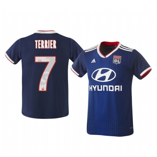 Olympique Lyonnais Martin Terrier Men's Away Jersey 19-20