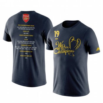 Men's Nicolas Pepe Arsenal We Are The Champions Short Sleeve T-shirt