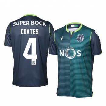 Sporting Lisbon Sebastian Coates 19-20 Away Men's Navy Short Sleeve Jersey