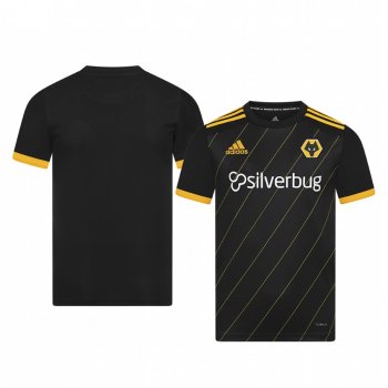 Youth Wolverhampton Wanderers Black Away Short Sleeve Jersey 19-20