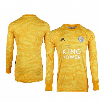 Youth 19-20 Leicester City Gold Goalkeeper Long Sleeve Jersey