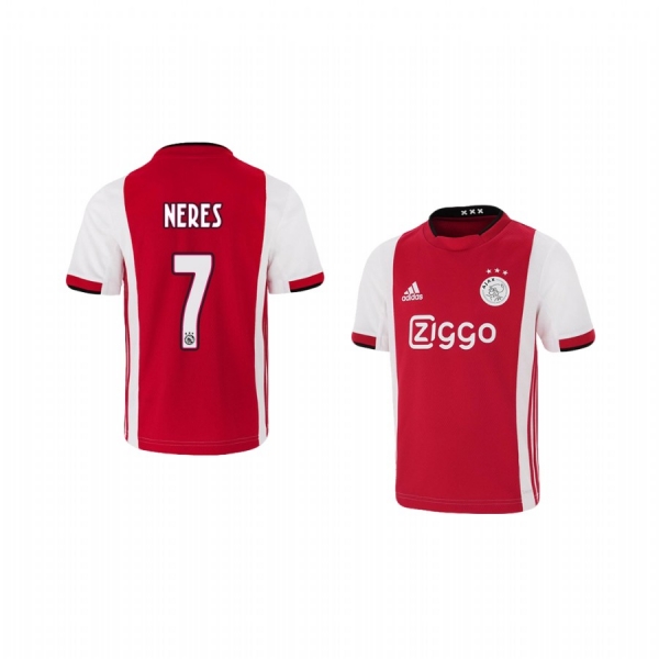 Youth David Neres Ajax 19-20 Home Jersey