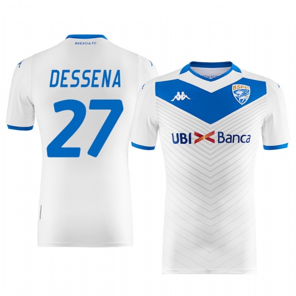 Daniele Dessena Brescia Calcio 19-20 Away Short Sleeve Jersey