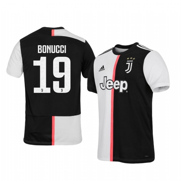 Men's Leonardo Bonucci Juventus 19-20 Home Jersey