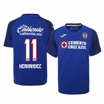 Youth Elias Hernandez Cruz Azul 19-20 Royal Home Official Jersey