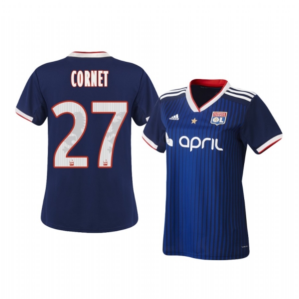 Women's Olympique Lyonnais Maxwel Cornet Away Jersey 19-20