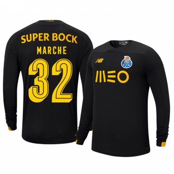 Porto Agustin Marchesin Black Goalkeeper Home Jersey 19-20 Men's