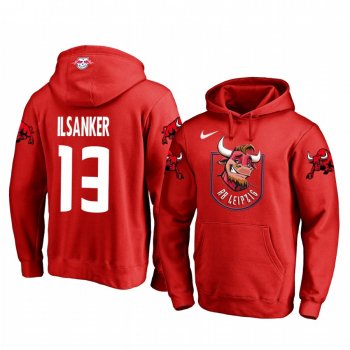 Stefan Ilsanker RB Leipzig Red Team Logo Pullover Hoodie