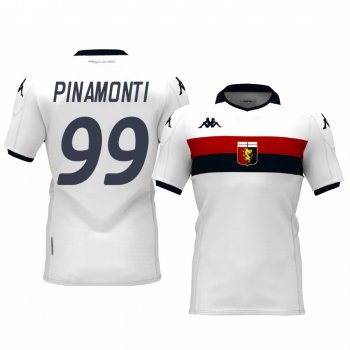 Andrea Pinamonti Genoa 19-20 Away Short Sleeve Jersey