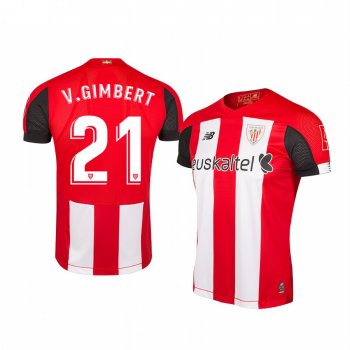 Women's Vanesa Gimbert Athletic Bilbao 19-20 Red Home Replica Jersey