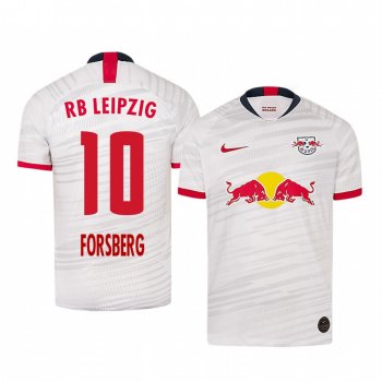 Men's RB Leipzig Emil Forsberg Home Jersey 19-20