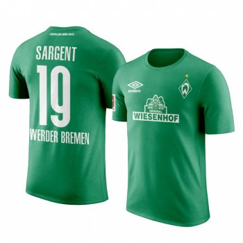 Men's Josh Sargent Werder Bremen Home Team Logo Short Sleeve T-Shirt